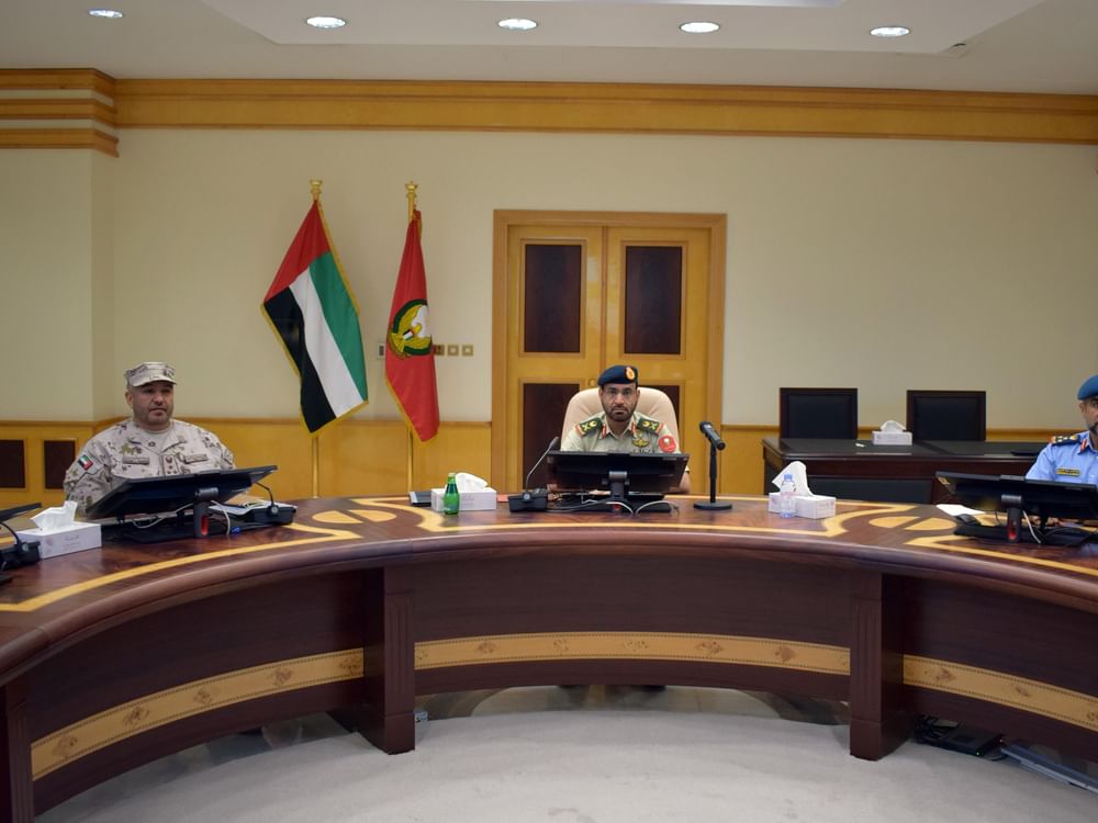 اللجنة العسكرية المنظمة لمعرض دبي للطيران تعقد اجتماعاً لمتابعة آخر التحضيرات