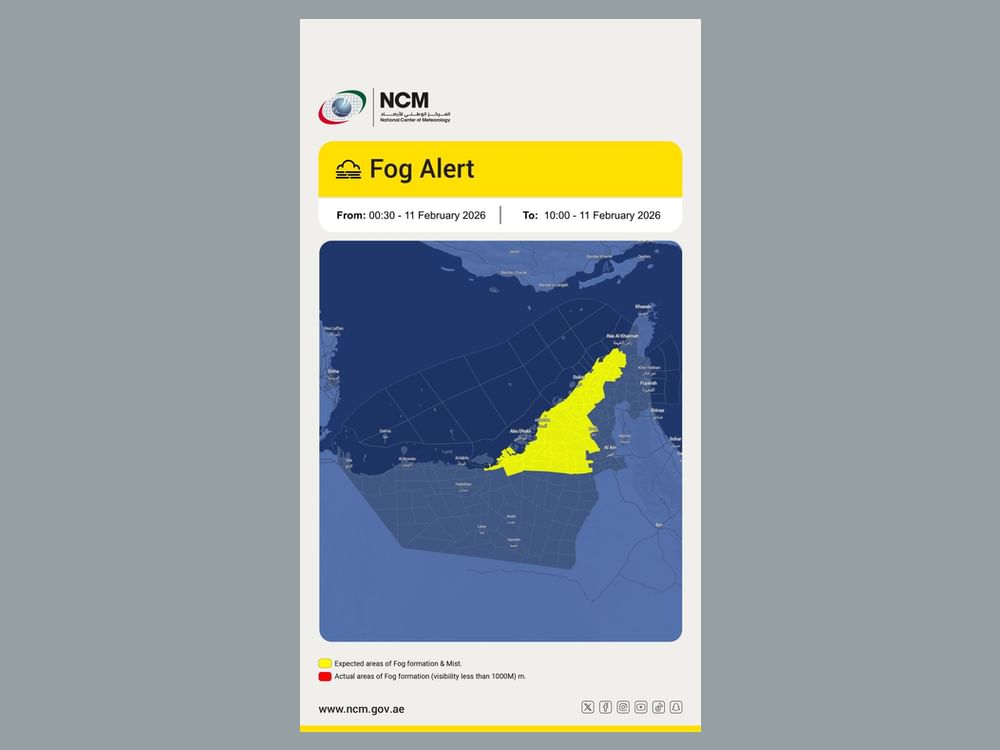 Dense fog warning: Visibility plummets for Wednesday morning commute