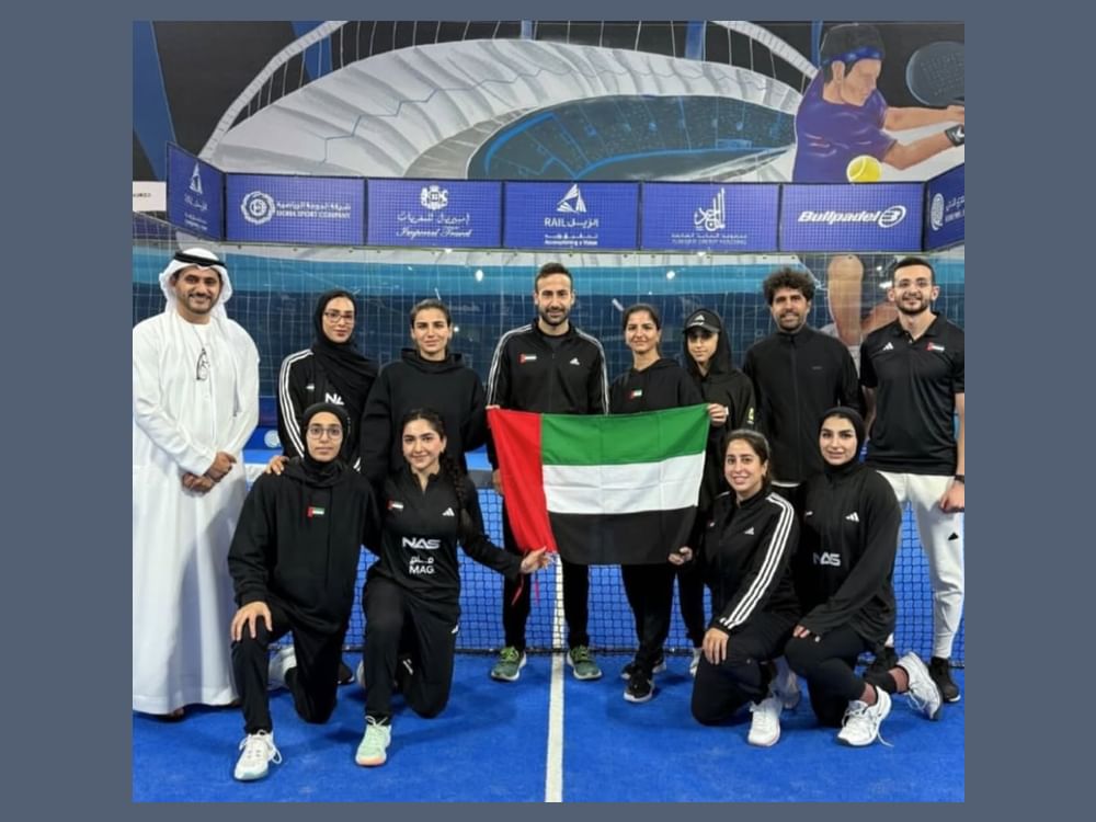 منتخب الإمارات للبادل يفتتح مشواره الخليجي بفوز مزدوج