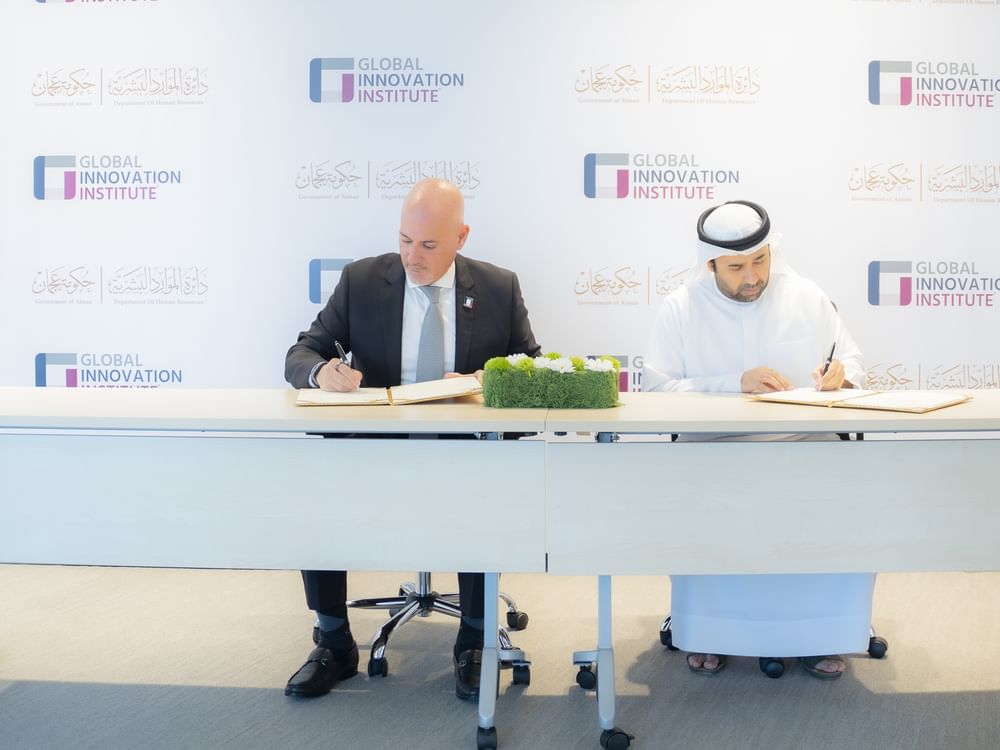Ajman HR Department, Global Innovation Institute sign cooperation agreement