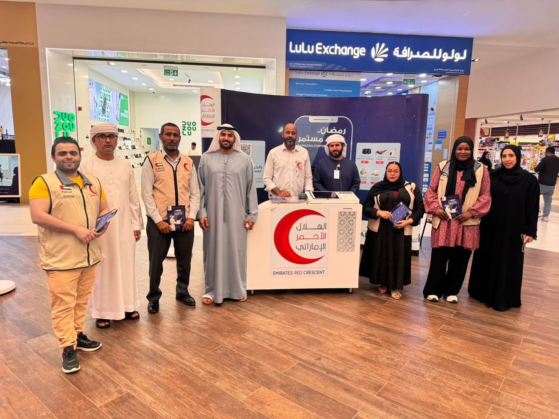 الهلال الأحمر يبدأ تنفيذ حزمة مبادرات رمضانية في أم القيوين