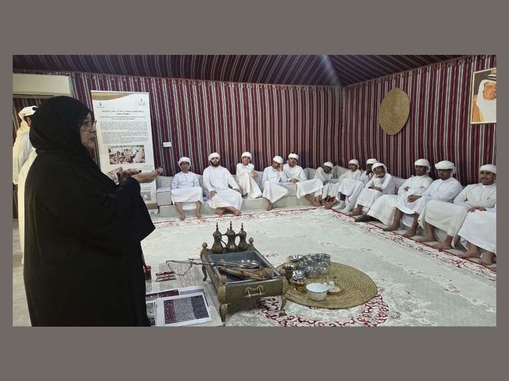 مركز الشيخ محمد بن خالد آل نهيان الثقافي ينظم باقة تراثية ومجتمعية تحتفي بالهوية