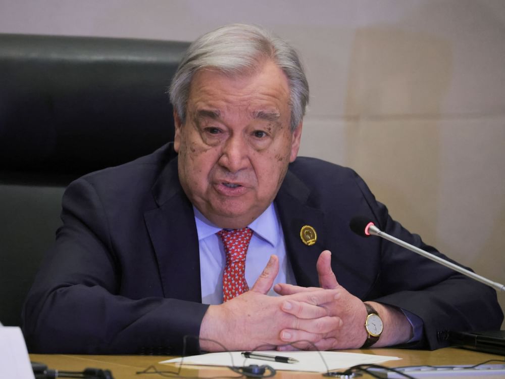 UN Chief warns of international system erosion if 'law of force replaces force of law'