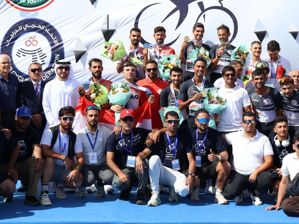 منتخب الدراجات يرفع حصيلة الإمارات إلى 8 ميداليات في البطولة العربية