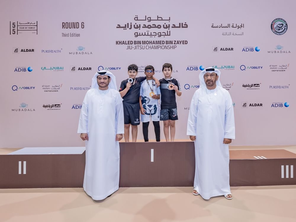 الشارقة للدفاع عن النفس يتصدر منافسات اليوم الأول في الجولة الـ 6 من بطولة خالد بن محمد بن زايد للجوجيتسو