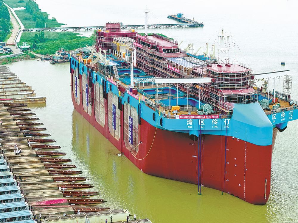 Innovative vessel in China's Guangdong signals new era sea farming