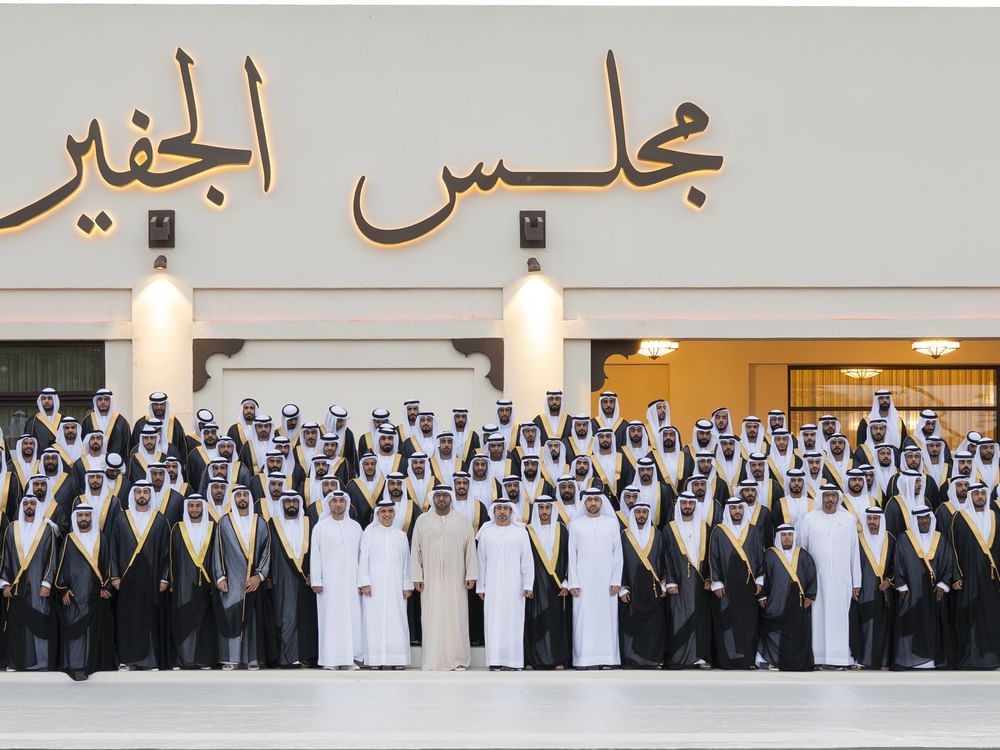 محمد بن حمدان بن زايد يشهد العرس الجماعي لـ 375 عريساً من أبناء الإمارات