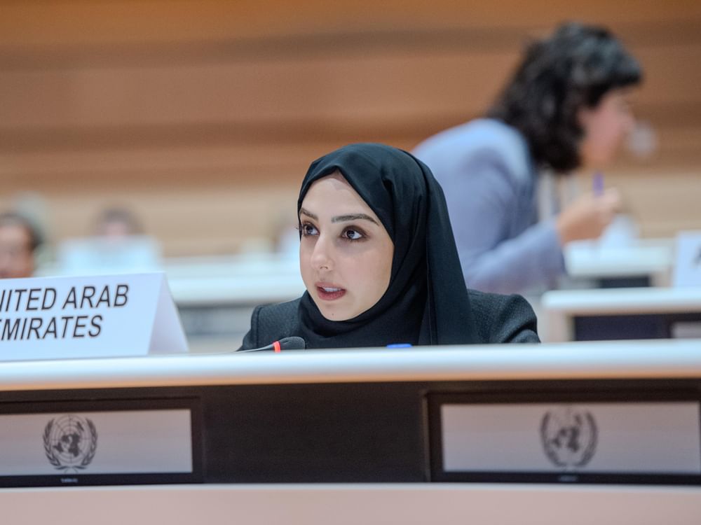 الإمارات تؤكد أمام اجتماع لخبراء حكوميين ودوليين حول اتفاقية حقوق الطفل في جنيف أنها تواصل دعم كل الجهود الدولية الرامية إلى ضمان التعليم للجميع
