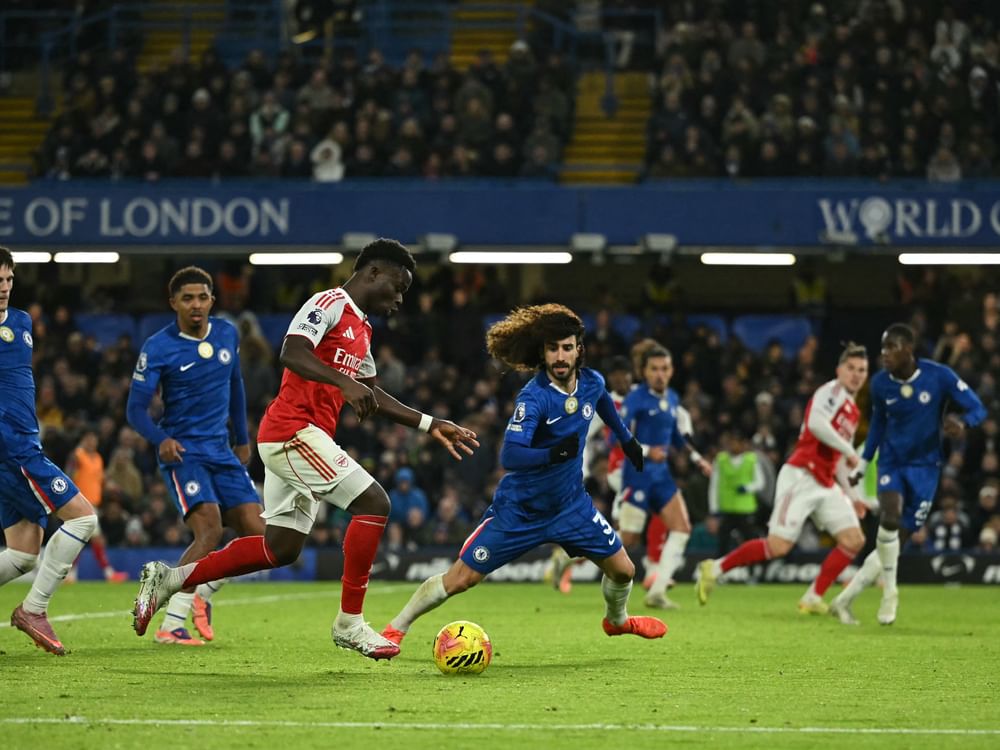 أرسنال يتعادل مع تشيلسي في الدوري الإنجليزي