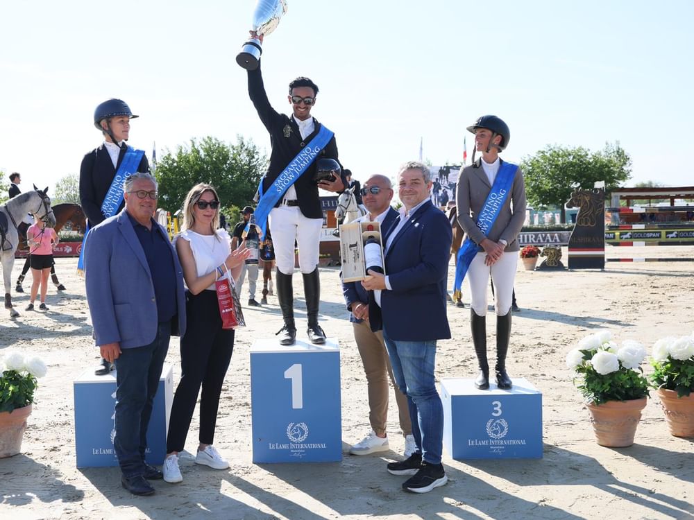 Omar Al Marzooqi clinches Grand Prix Show Jumping title at Montefalco Championship, Italy