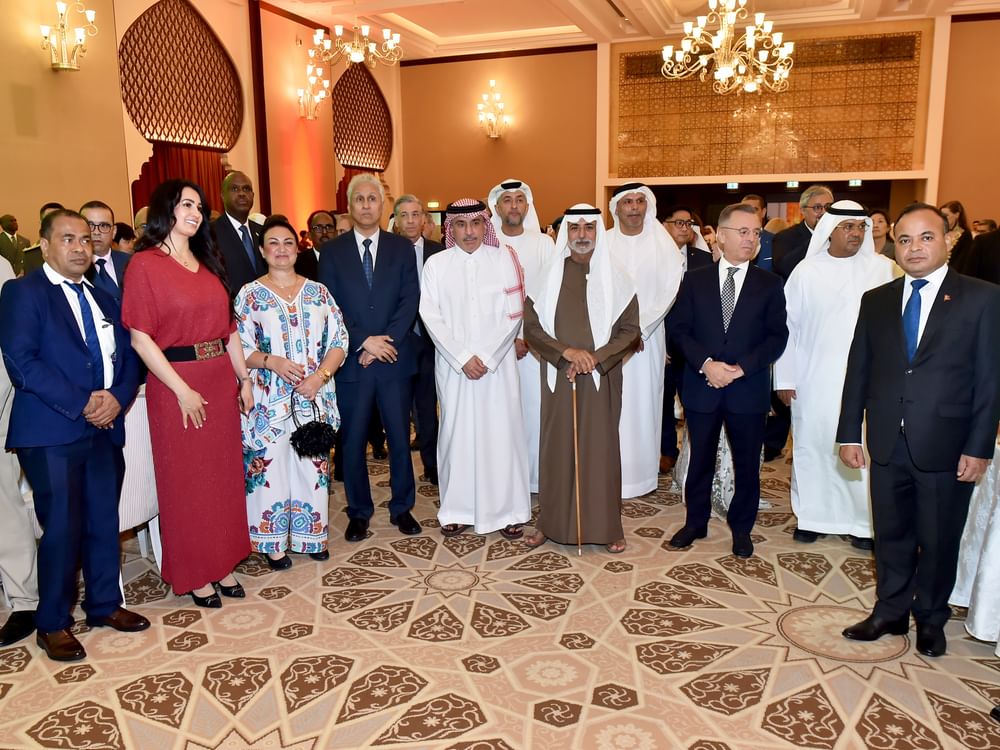 Nahyan bin Mubarak attends Moroccan embassy's reception on Throne Day