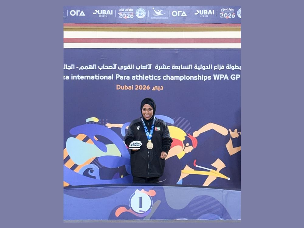 Seven new medals for UAE at Fazza International Para Athletics Championships