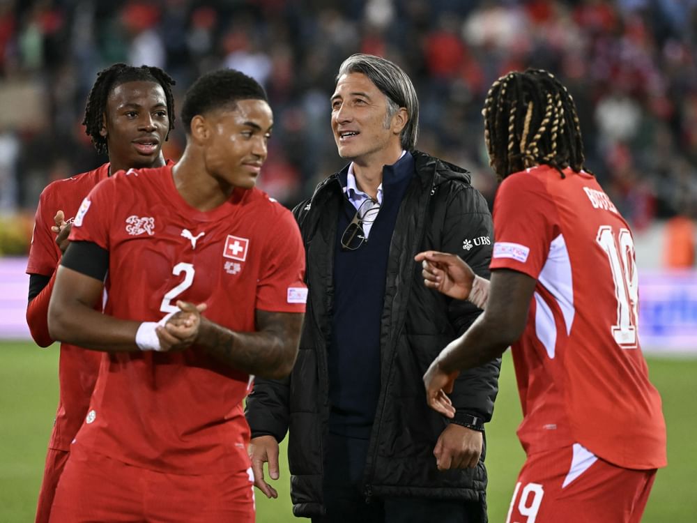 Switzerland beat Slovenia 2-1 for third straight Nations League win