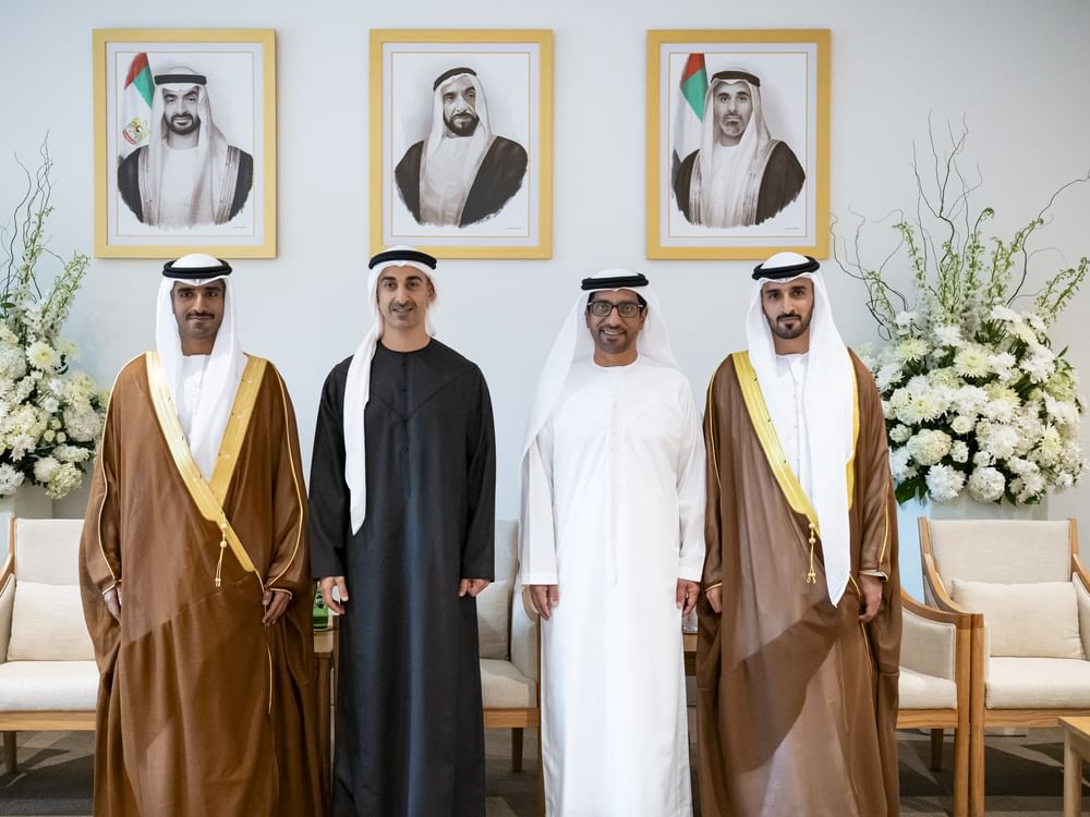 Hamdan bin Mohamed bin Zayed attends wedding reception of Sultan, Abdullah Ahmed Al Junaibi