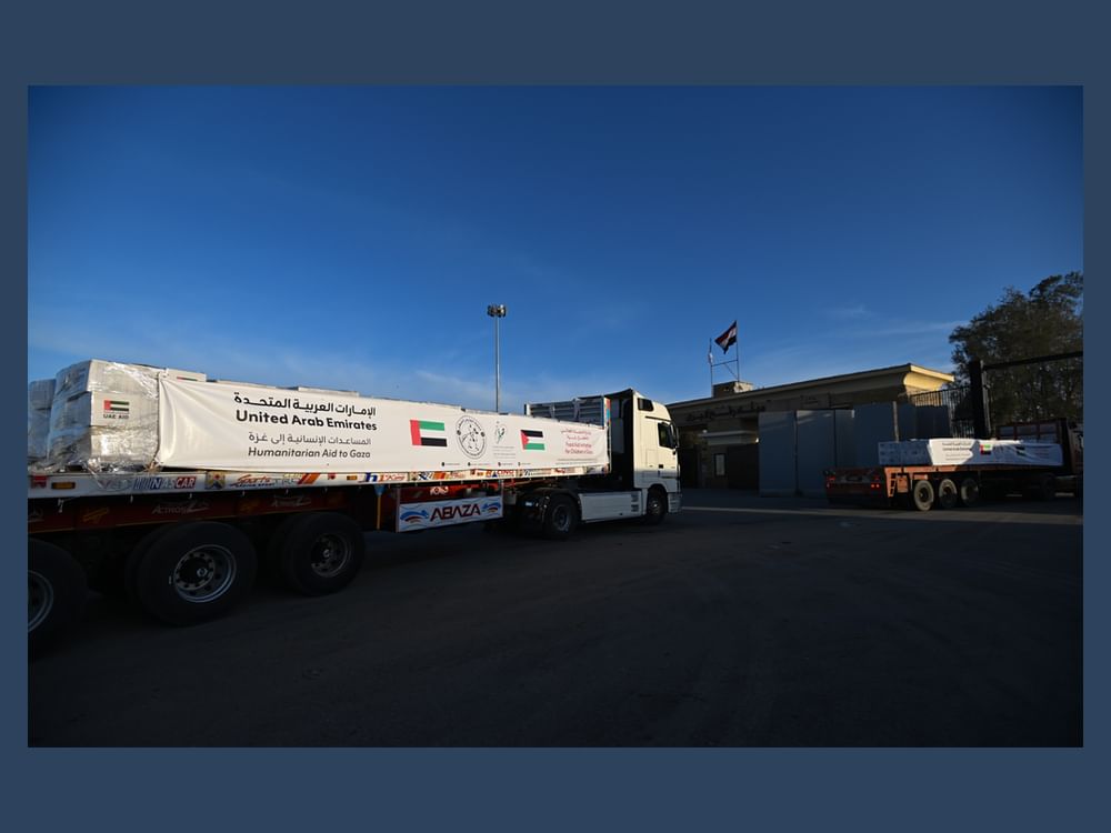 Thirty tonnes of medical supplements reach Gaza under Operation Chivalrous Knight 3