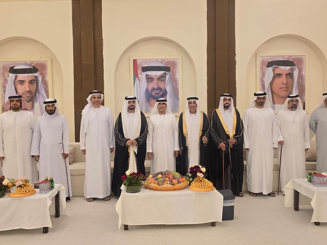 سالم بن سلطان القاسمي يحضر أفراح النقبي والشحي 