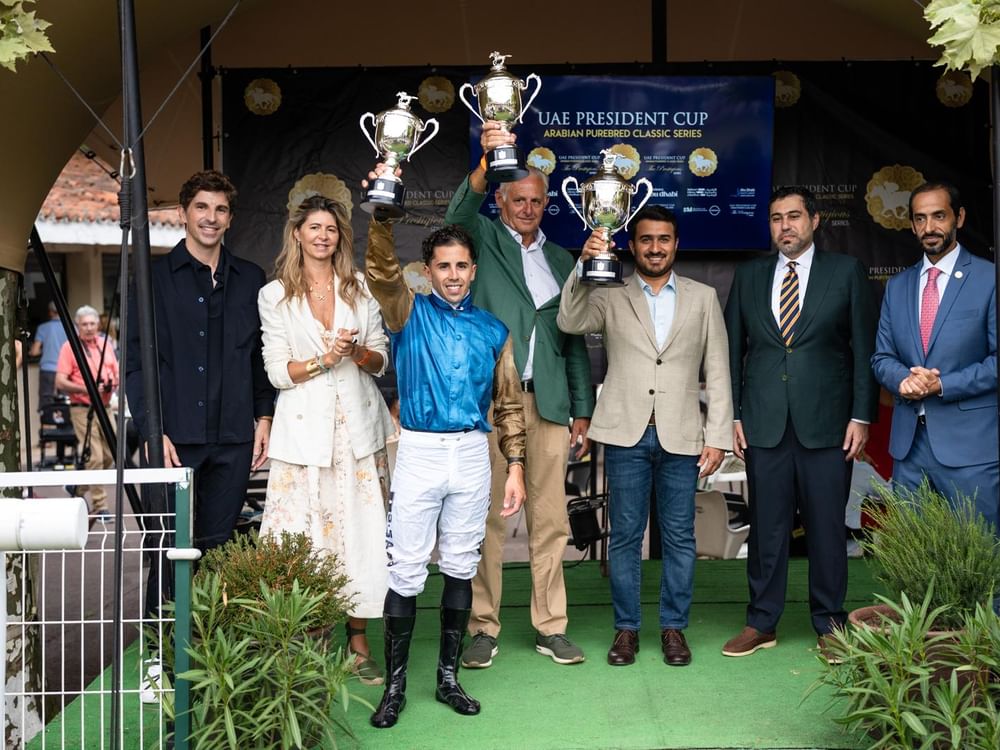 Chdia continues brilliance to claim UAE President’s Cup for Purebred Arabian Horses title in Spain