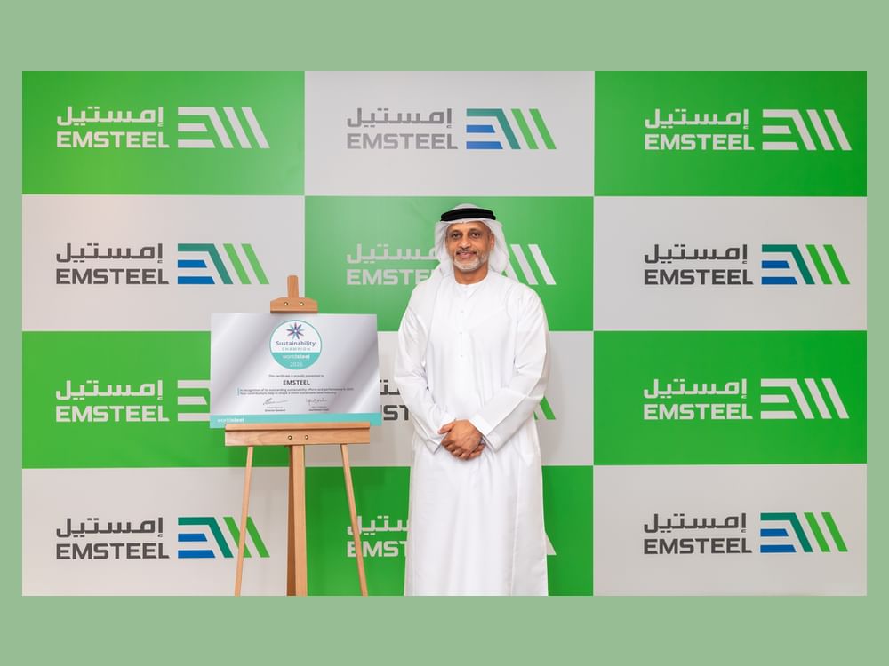 EMSTEEL named 2026 ‘Worldsteel Sustainability Champion’ for third year running