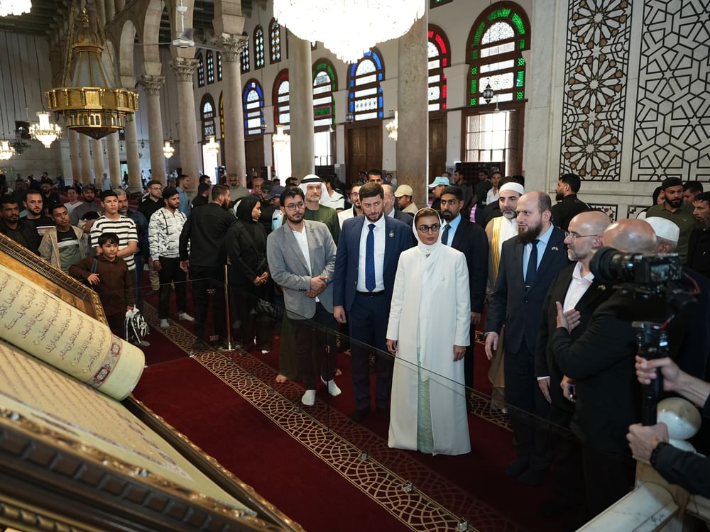 بدعم من الشيخة فاطمة / الإمارات تُرمم "الجامع الأموي" حفاظاً على التراث العربي والإسلامي	