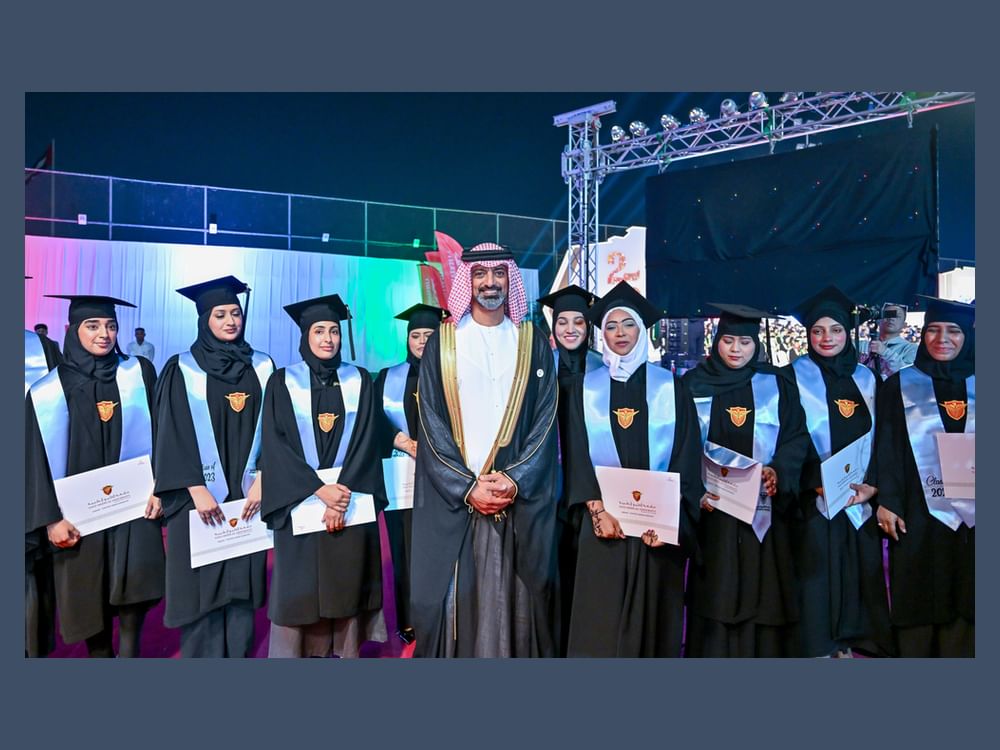 Ajman Crown Prince witnesses graduation ceremony of 509 students from Gulf Medical University