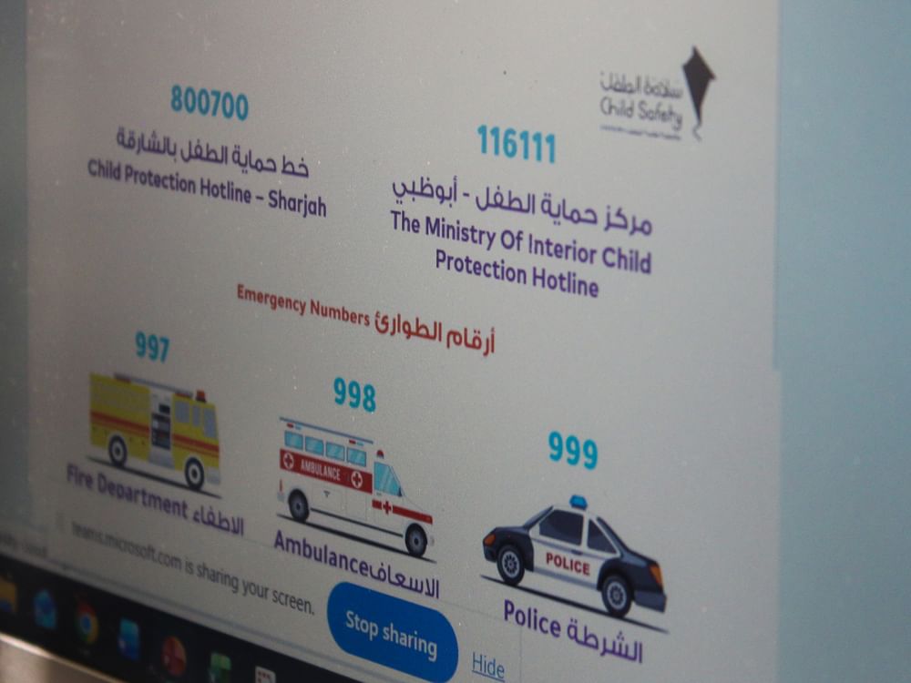 " سلامة الطفل" تدرب  1000 من كوادر مدارس الإمارات الوطنية