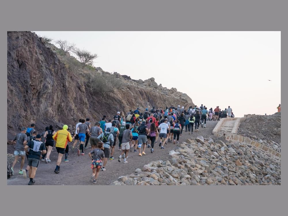 اختتام سباق مصفوت الجبلي في عجمان بمشاركة 300 متسابق من مختلف الفئات المجتمعية