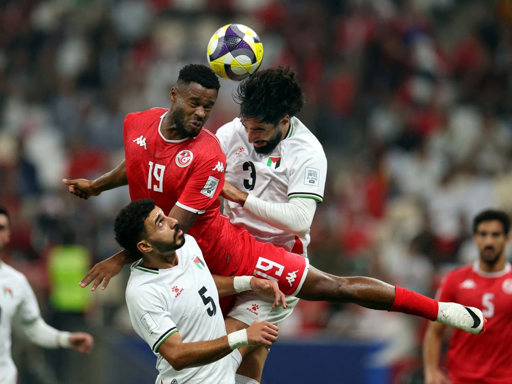 تعادل منتخبات فلسطين مع تونس وسوريا مع قطر في كأس العرب