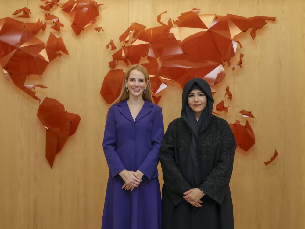 Latifa bint Mohammed meets with Ecuador’s First Lady
