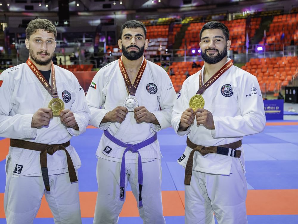 منتخب الجوجيتسو يرفع رصيده إلى 10 ميداليات ويتصدر منافسات بطولة العالم في تايلاند