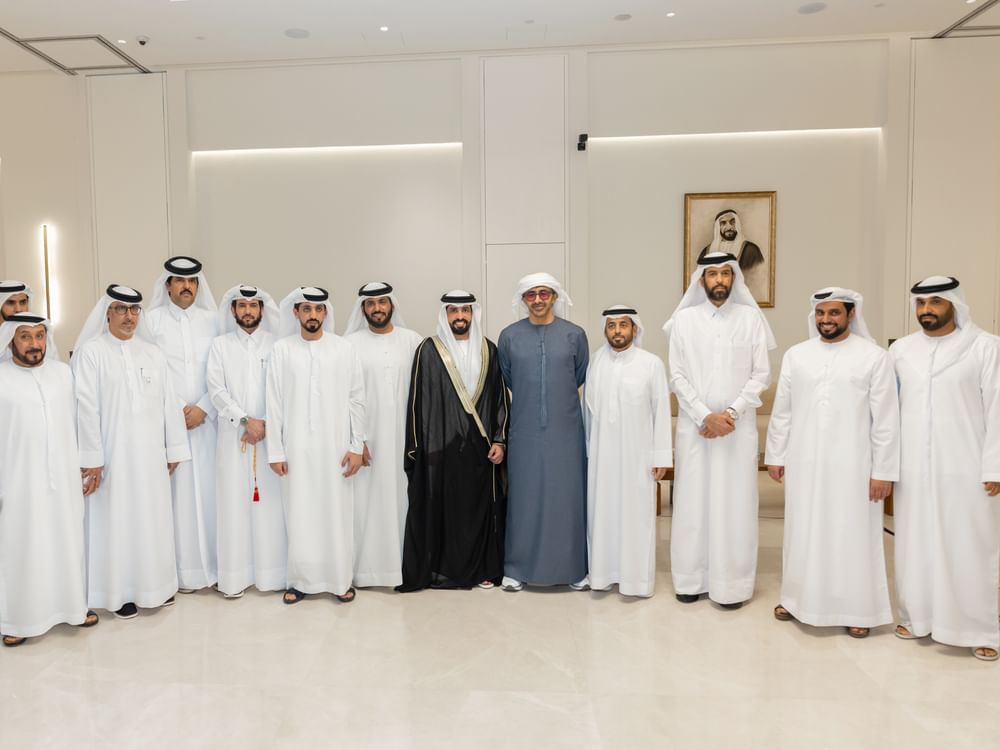 عبدالله بن زايد يحضر حفل زفاف عبدالله مبارك المنصوري