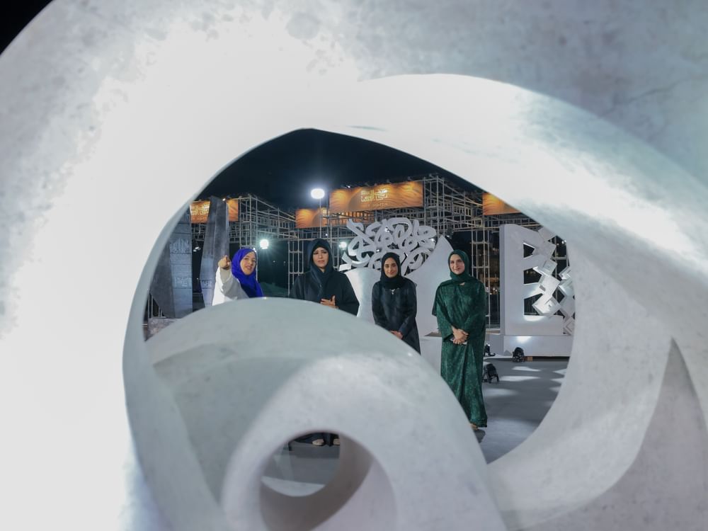 Latifa bint Mohammed attends closing ceremony of inaugural Dubai Sculpture Symposium