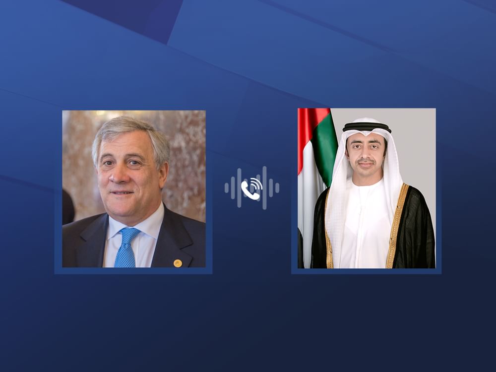 Abdullah bin Zayed, Italian counterpart discuss strategic partnership, regional developments