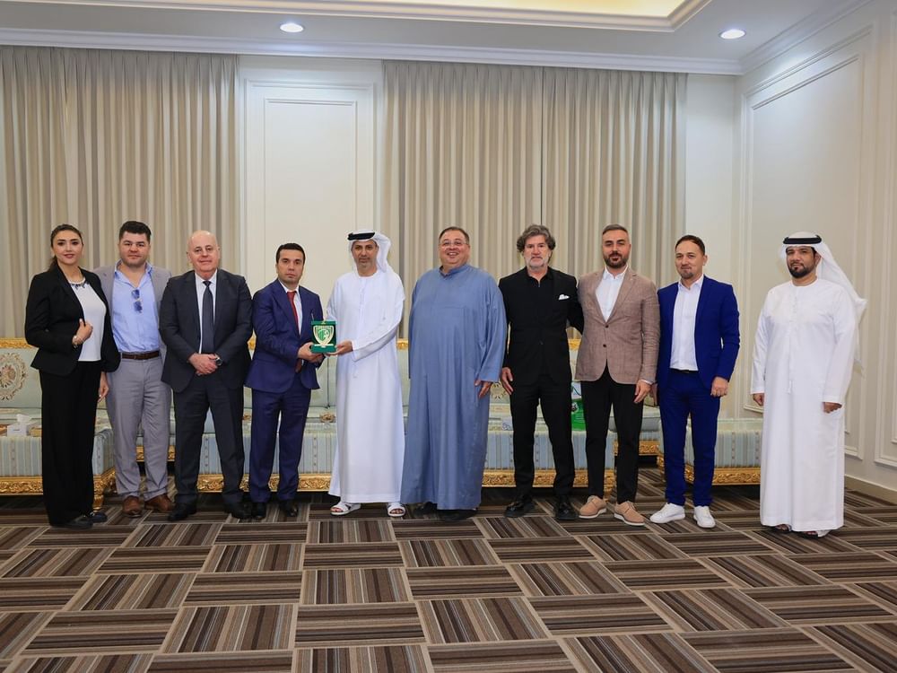  وفد رياضي تركي يزور نادي الإمارات برأس الخيمة