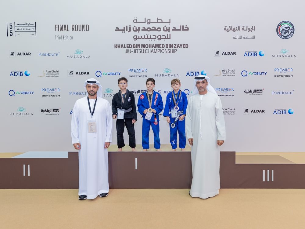 بني ياس يتصدر براعم بطولة خالد بن محمد للجوجيتسو