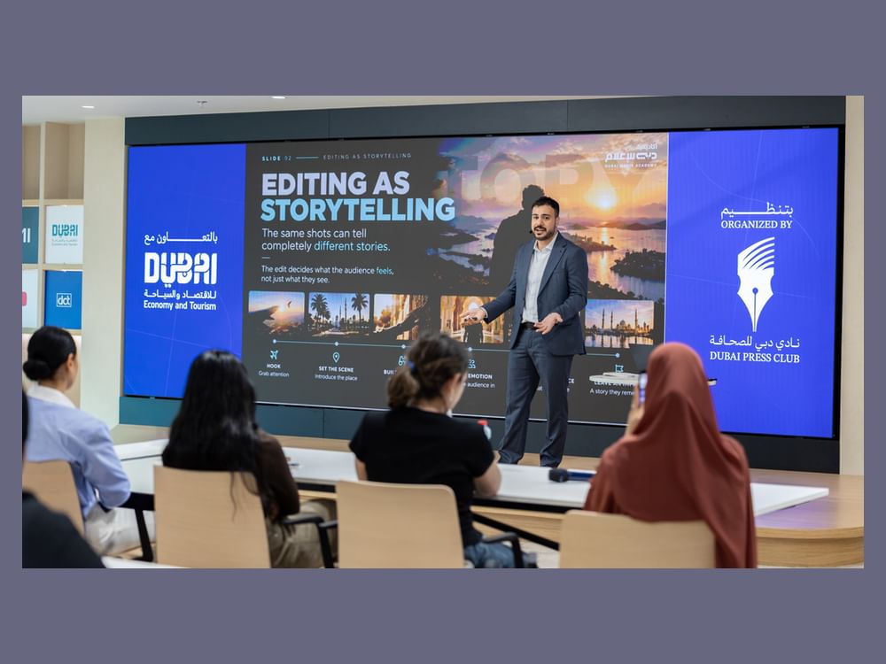 Dubai Content Creators Programme equips participants to bring the city’s economic and tourism story to global audiences