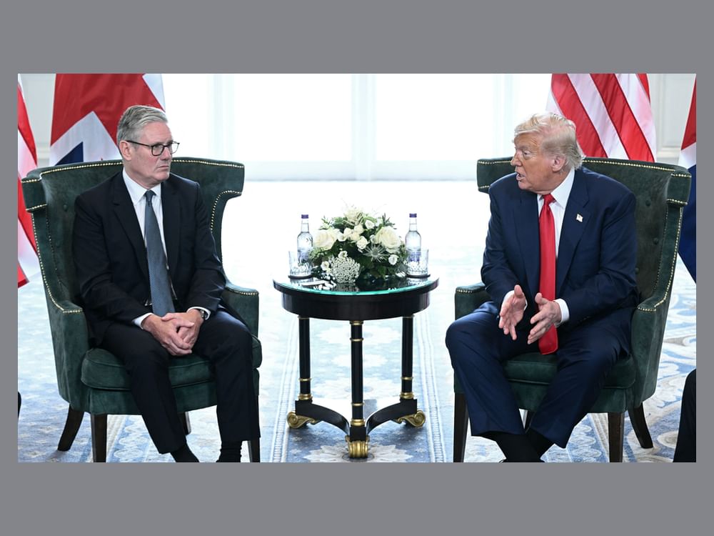 Trump, Starmer voice concern over Gaza humanitarian crisis