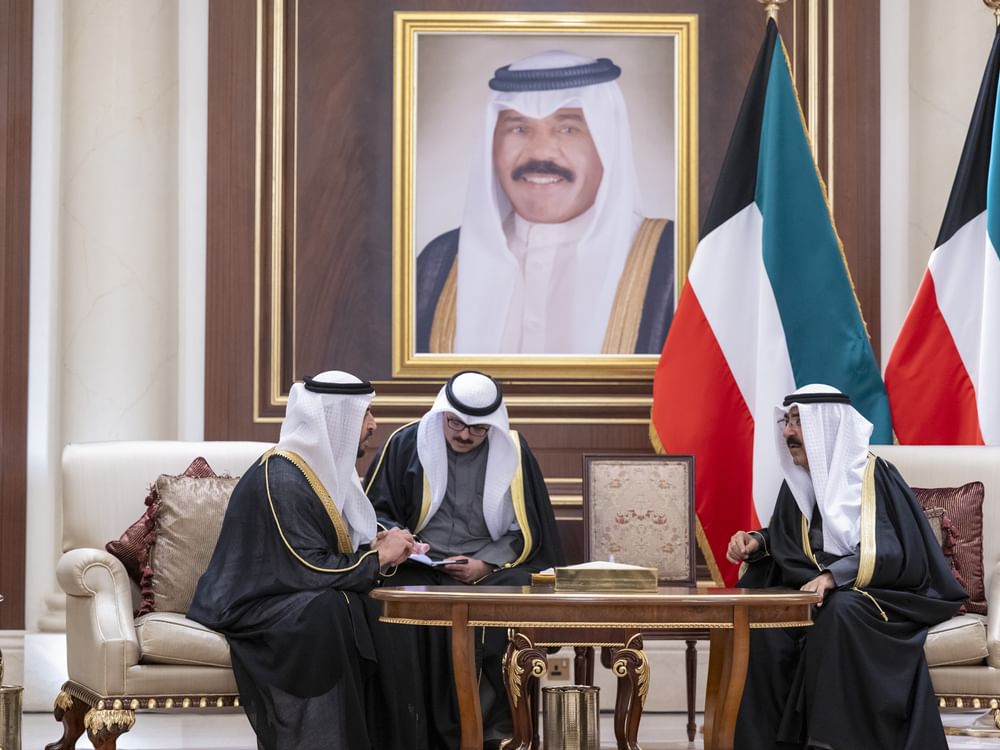 Hamdan bin Zayed condoles Emir of Kuwait over passing of Sheikh Nawaf ...