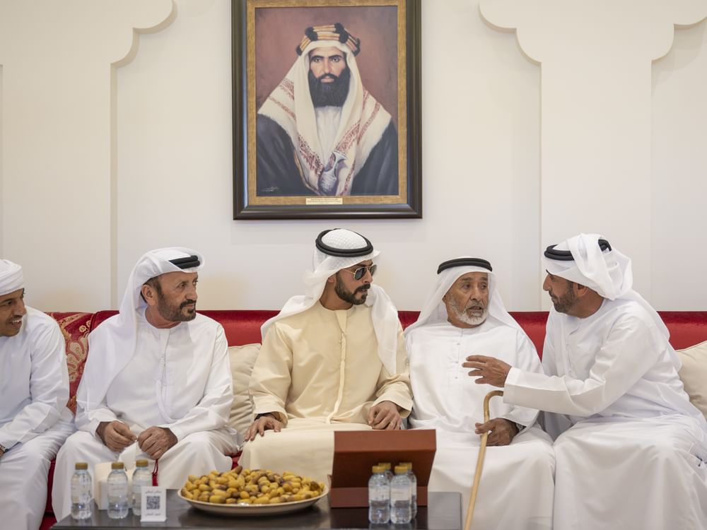 Khalifa bin Tahnoon bin Mohammed offers condolences on passing of Mohammed Ailan Al Muhairi