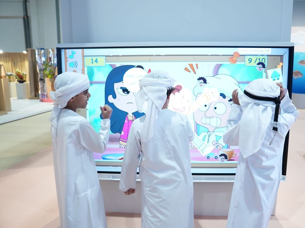 "منصات عالم ماجد" تُثري شغف الأطفال بمعرض أبوظبي للصيد والفروسية