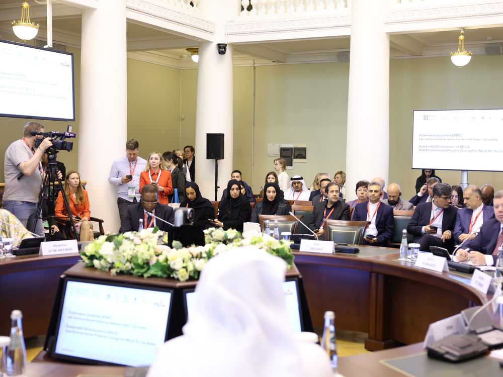 “الوطني الاتحادي” يشارك في مؤتمر نيفسكي للبيئة في سانت بطرسبرغ