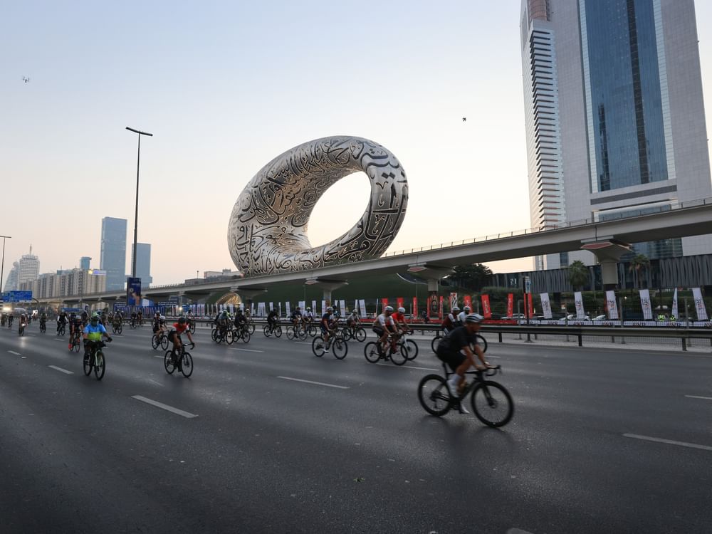 Dubai Ride 2025 kicks off Dubai Fitness Challenge with record 40,327 cyclists