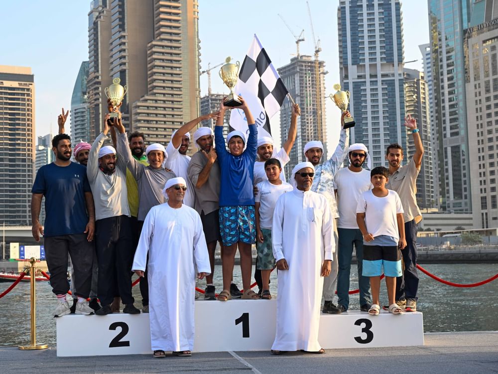 'Jernin 99' wins second round of 60ft Dubai Traditional Dhow Sailing Race 