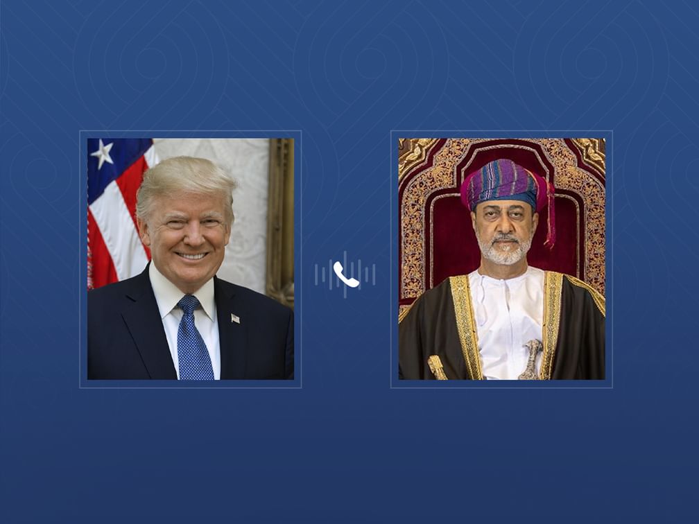 Sultan of Oman, US President discuss advancing US-Iran talks