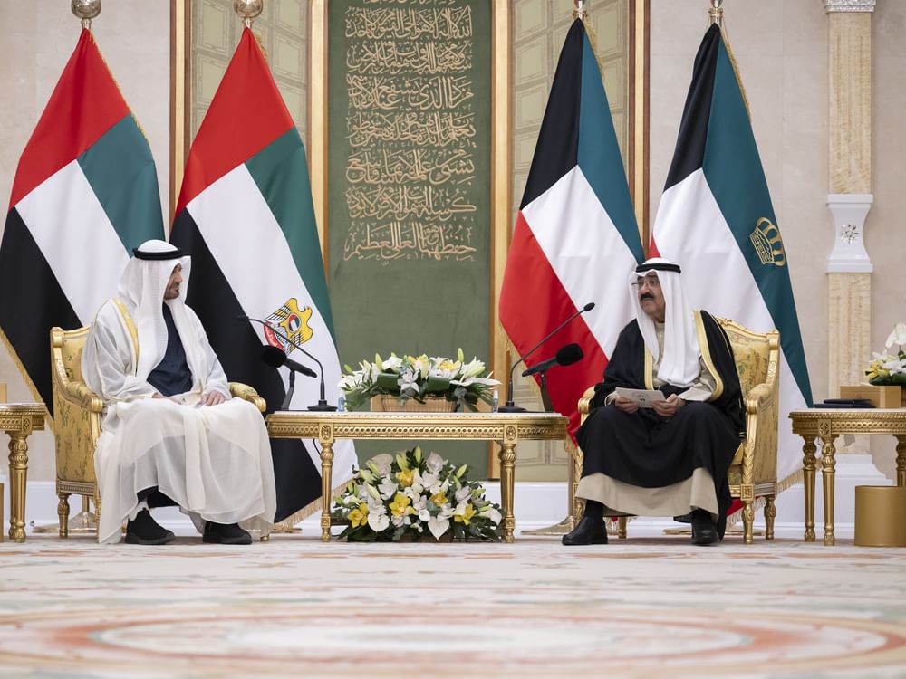 UAE President and Emir of Kuwait discuss fraternal relations and ...