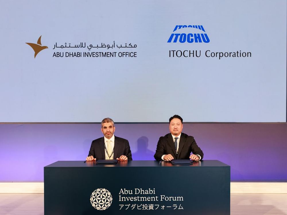 شراكة إستراتيجية بين "أبوظبي للاستثمار"  و"إيتوشو "اليابانية لتعزيز استقطاب الاستثمارات العالمية