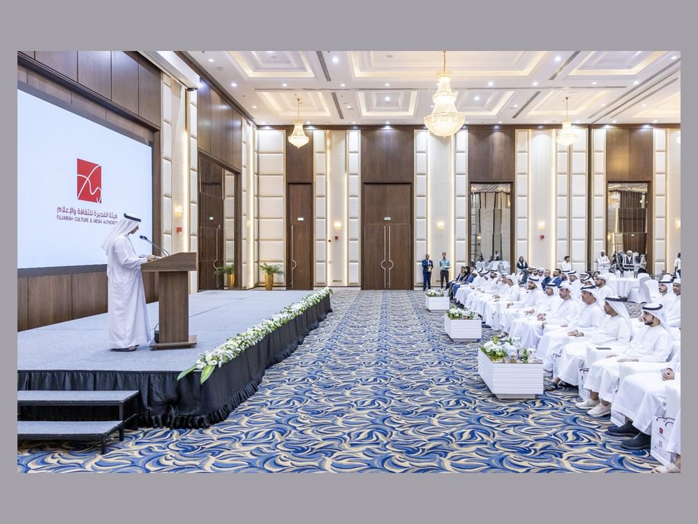 عبدالله الشرقي يكرم الشركاء والداعمين لهيئة الفجيرة للثقافة والإعلام
