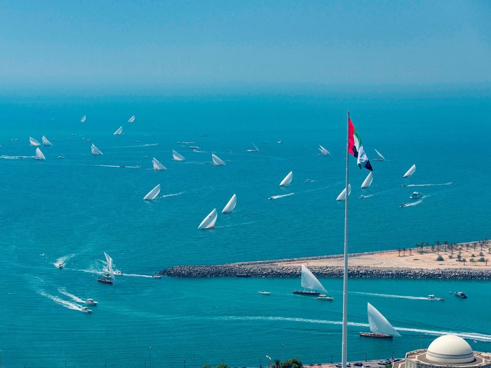 برعاية حمدان بن زايد / سباق "أبو الأبيض" للمحامل الشراعية ينطلق 20 سبتمبر