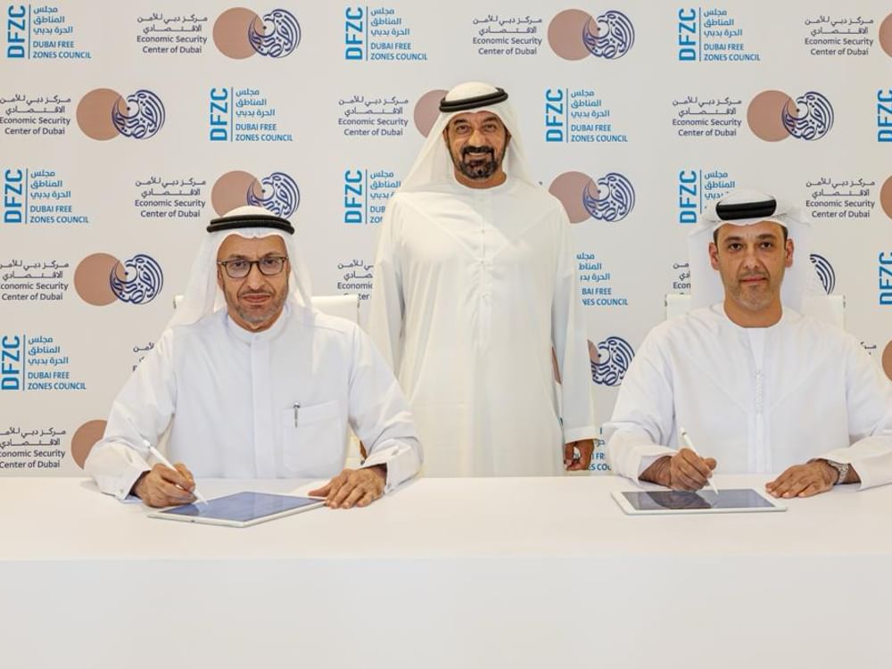 Dubai Free Zones Council collaborates with Economic Security Centre of Dubai