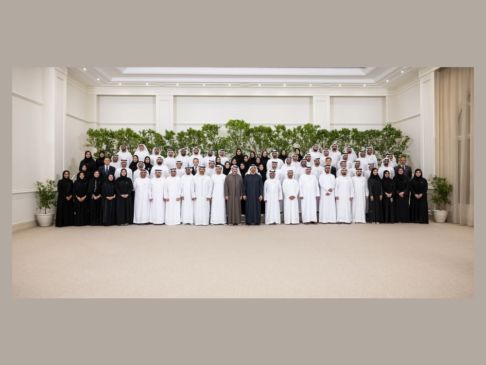 El presidente de Emiratos Árabes Unidos recibe a una delegación de EDGE Group