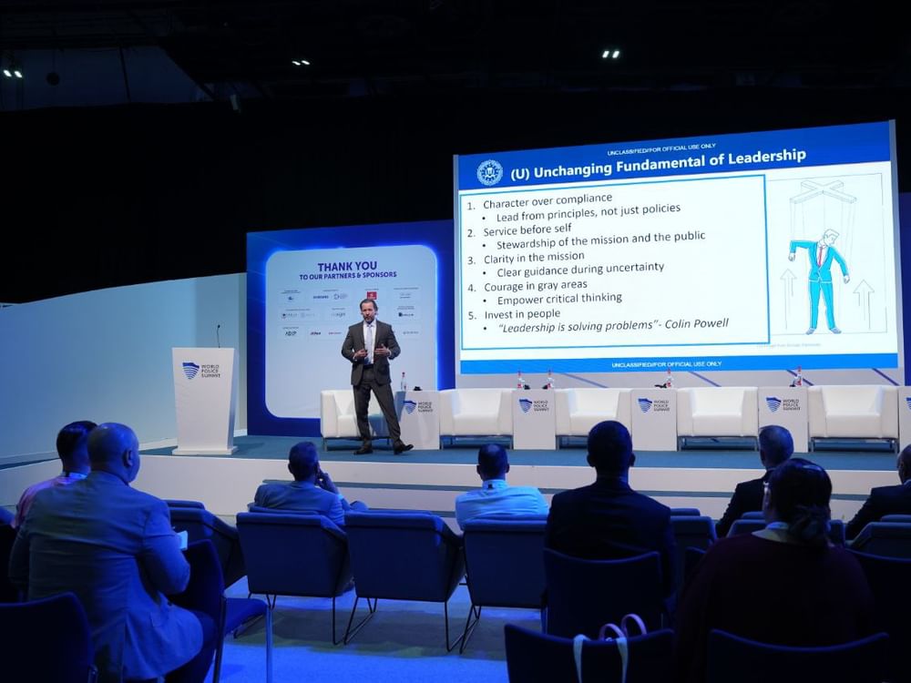 اليوم الختامي للقمة الشرطية العالمية يناقش آليات مكافحة الجرائم المنظمة